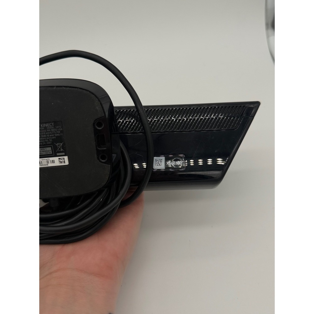Microsoft Xbox 360 Kinect Sensor Model 1473 Black Motion Camera Untested - Picture 6 of 7